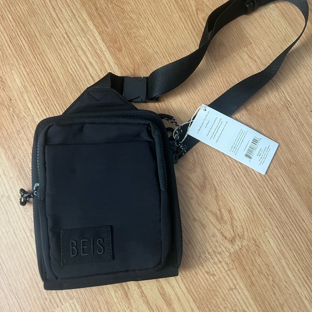 BEIS Black belt bag